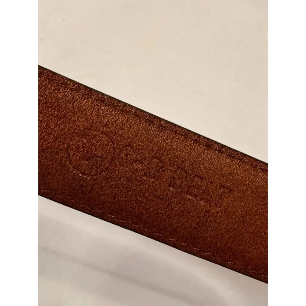 38 3 D Belt Company Brown Leather Ranger Belt Western